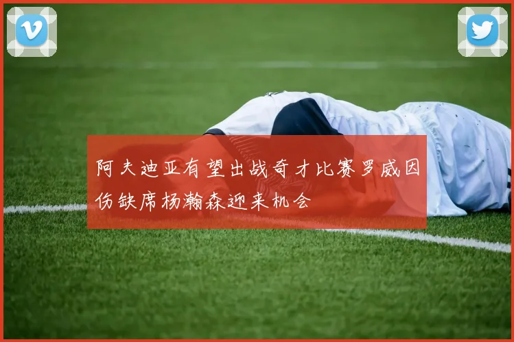 阿夫迪亚有望出战奇才比赛罗威因伤缺席杨瀚森迎来机会